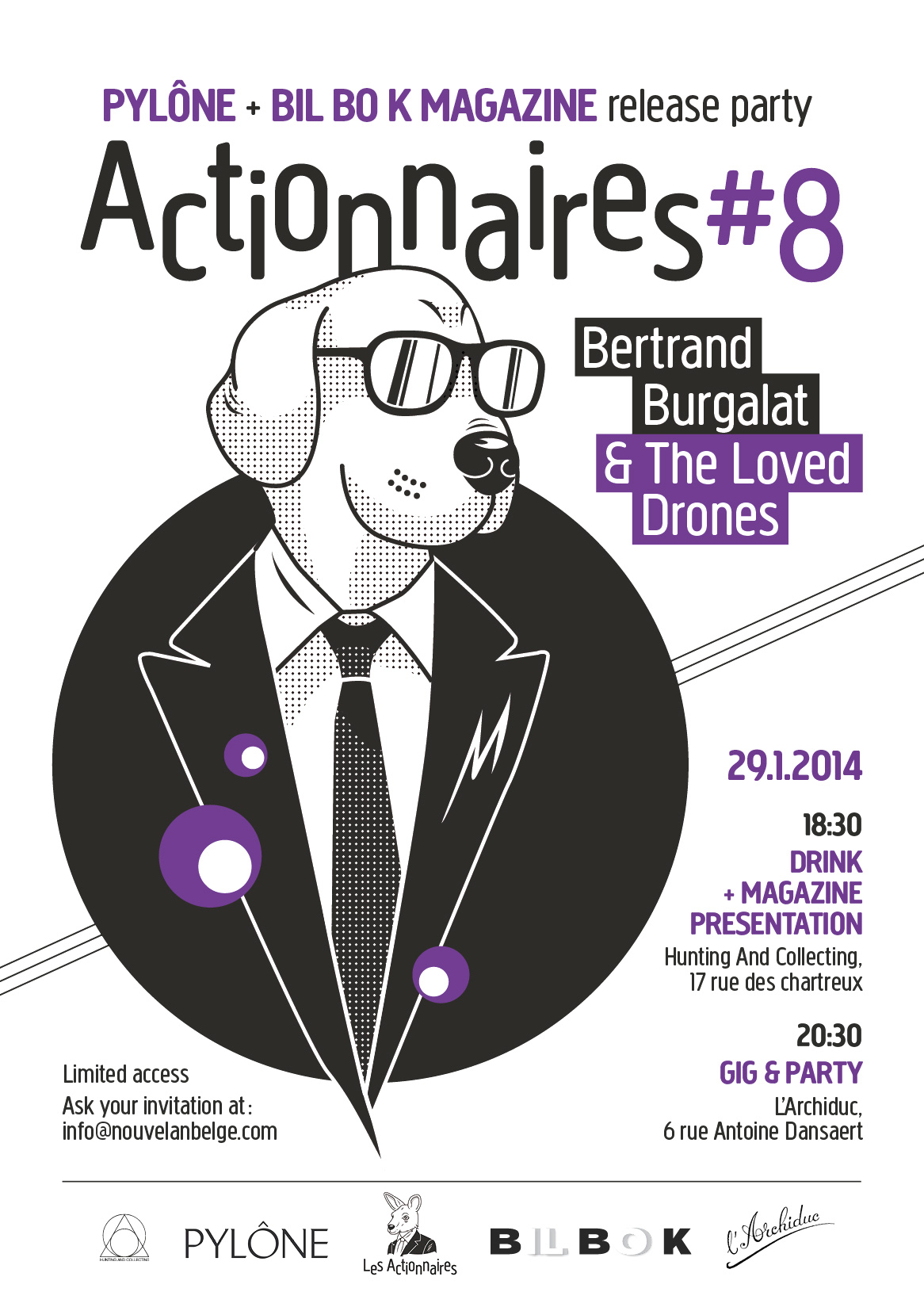Actionnaires #8 Bertrand burgalat + The loved Drones